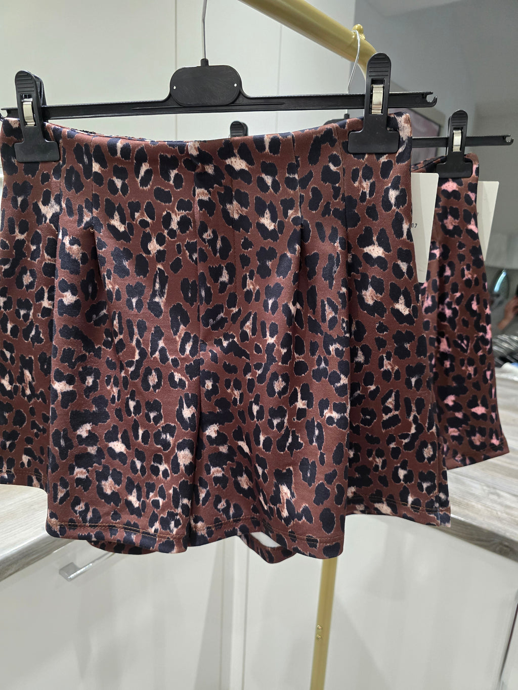 Leopard Print Shorts