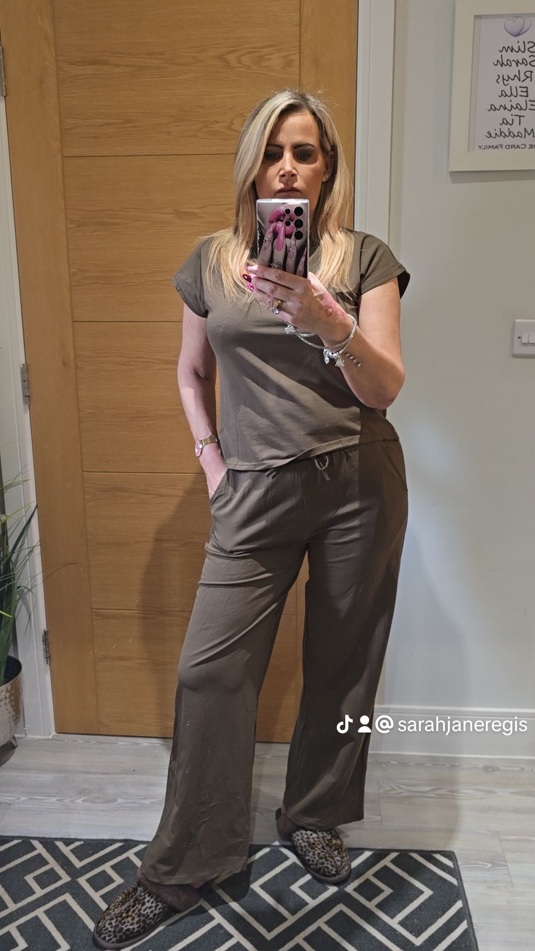 Kaylla Straight Leg Trouser Set