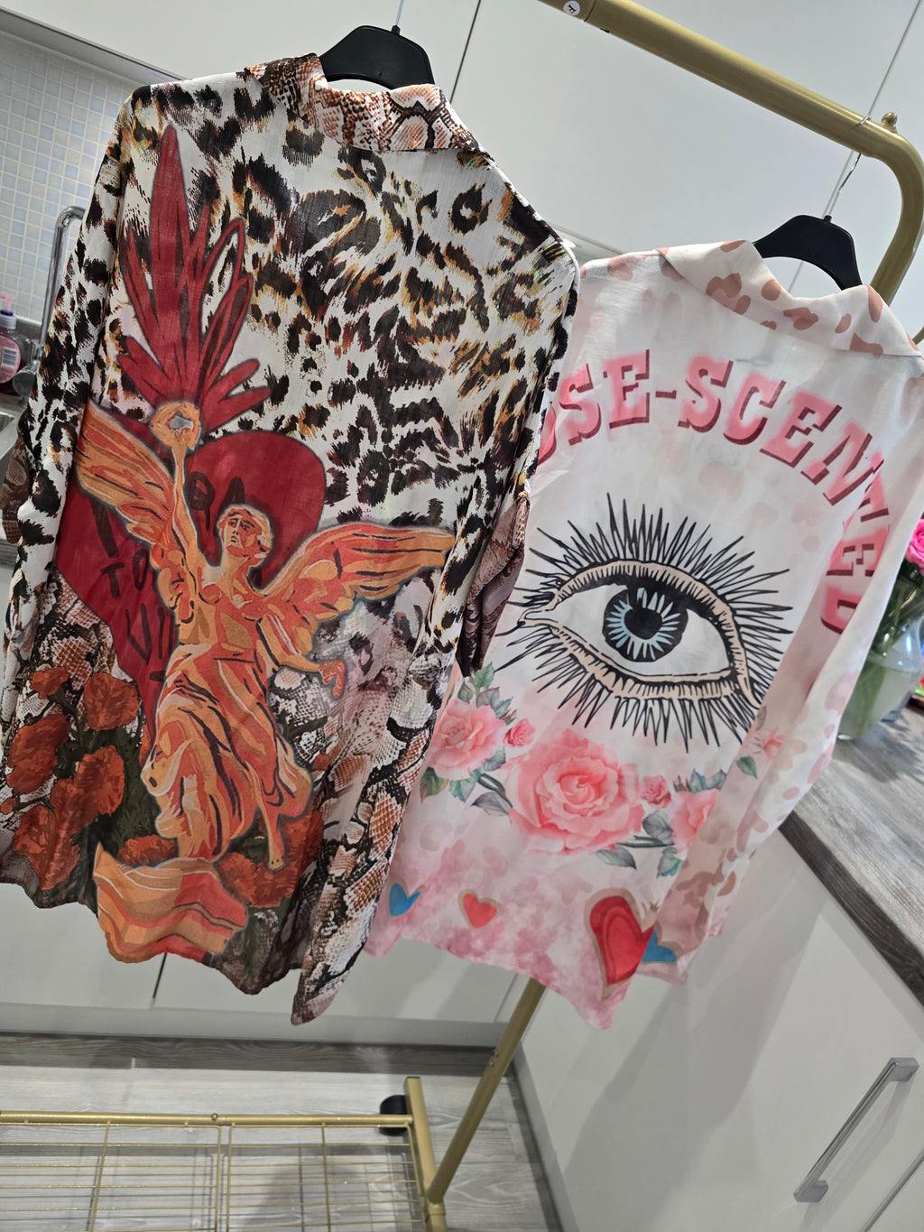 Overside printed shirts