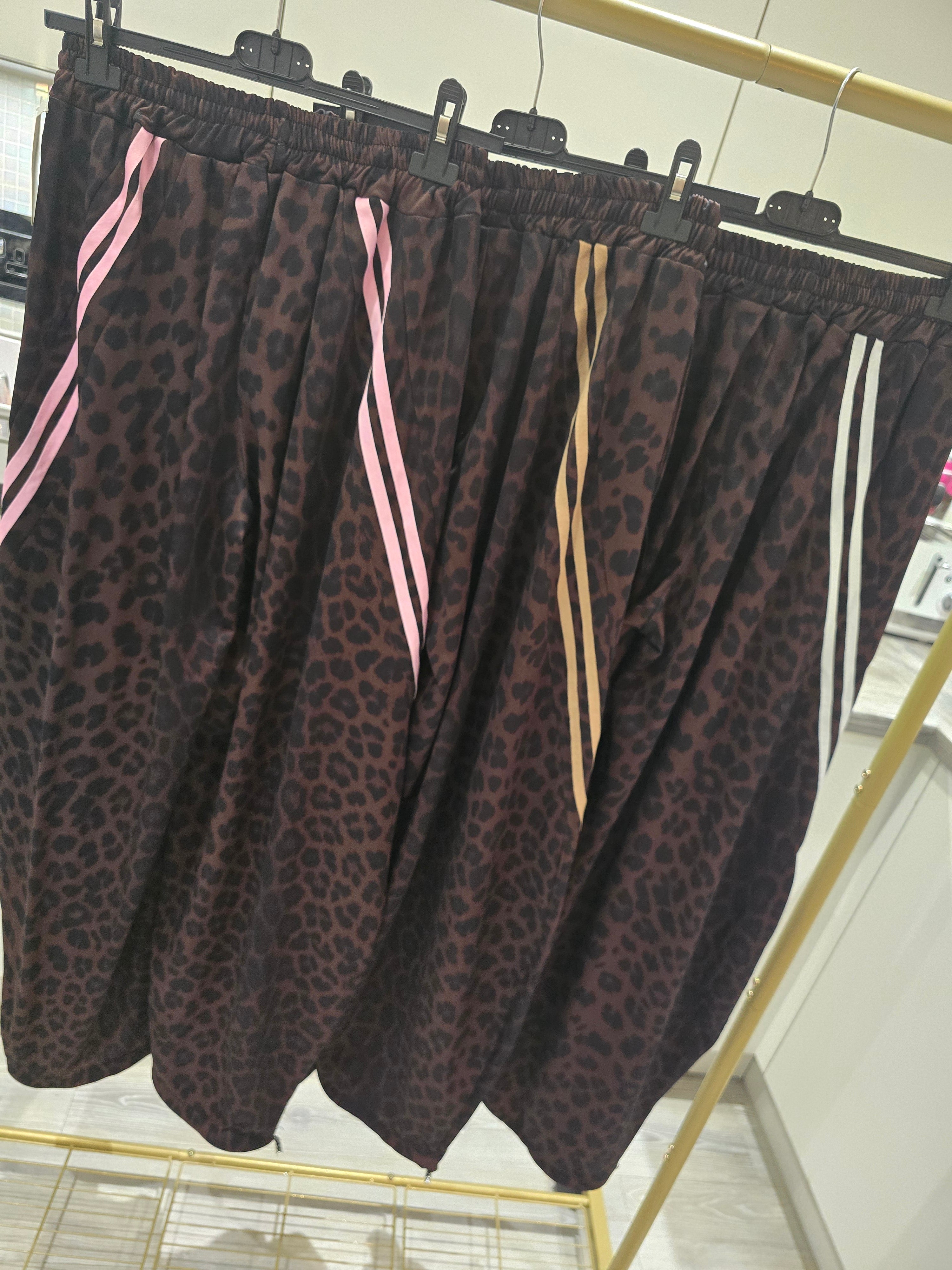 Leopard stripe Jogger