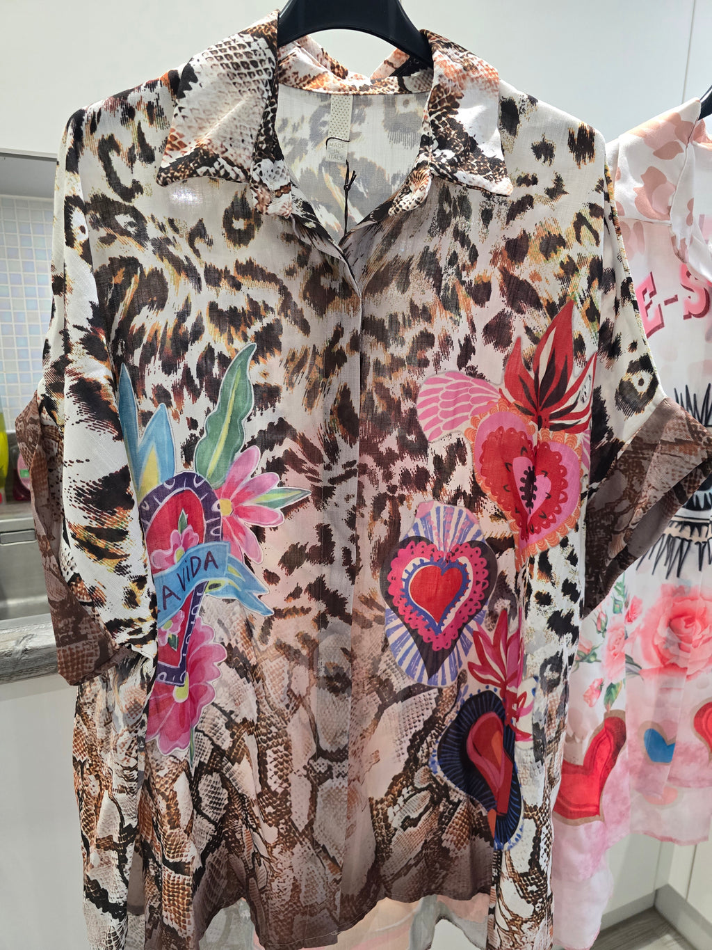 Overside printed shirts